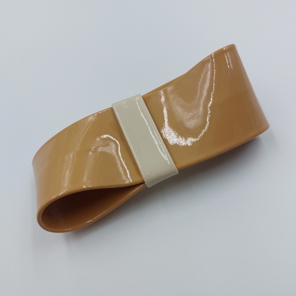 Camellia French Hair Barrettes Rhinestone Acetate Hair Clip Women - Picture 10 of 16